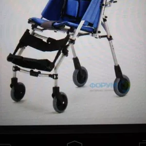 Детская инвалидная коляска-трость 