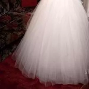 Свадебное платье цельное,  размер 42-48,  после вип химчистки