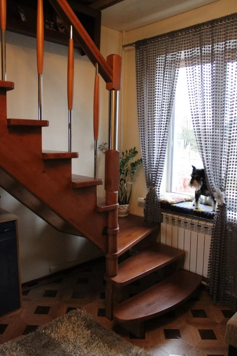 Лестницы деревянные на второй этаж 3