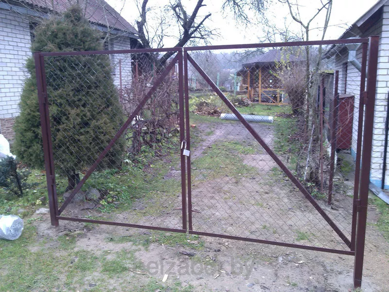 Ворота и калитки с бесплатной доставкой на дом по всей Беларуси.
